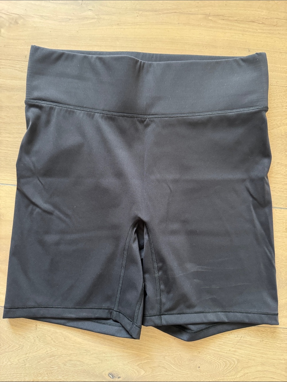 High-Rise Black Women's Bike Shorts-Brand New